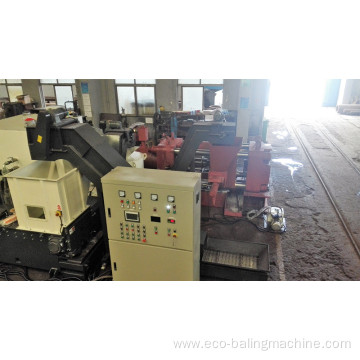 Horizontal Copper Granules Steel Chips Briquette Machine